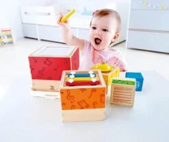 Hape Stacking Music Set -Hape Shop HapeMultiMusicalBlockSet With5MusicalInstruments 2