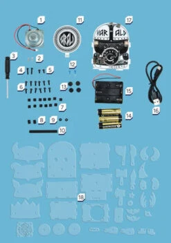 CircuitMess STEM Adventure Harald DIY Bluetooth Speaker -Hape Shop Harald Booklet ENG QR 2024 PRINT 9 480x480 ce54820a 046e 4812 8000 1c243019feb6