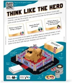 Herd Mentality Moosic & Moovies Quiz Family Card Game -Hape Shop HerdMentalityMoovies MoosicBoardGame 6
