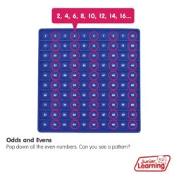 Junior Learning 100s Bubble Board -Hape Shop JL673 Right A 1200x 100s bubble board 3