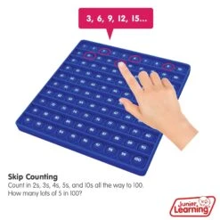 Junior Learning 100s Bubble Board -Hape Shop JL673 Right A 1200x 100s bubble board 4