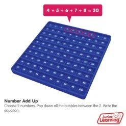 Junior Learning 100s Bubble Board -Hape Shop JL673 Right A 1200x 100s bubble board 5