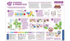 Thames & Kosmos Kids First Coding & Robotics Award Winning STEM Activity Set Age 4 - 8 -Hape Shop Kids First Coding Robot Box Back 1