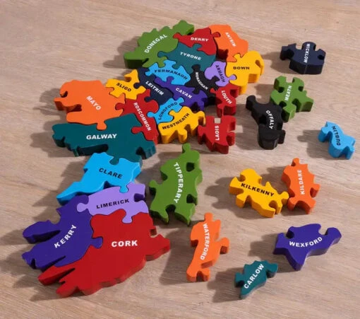 Map Of Ireland Jigsaw Puzzle - Image 2