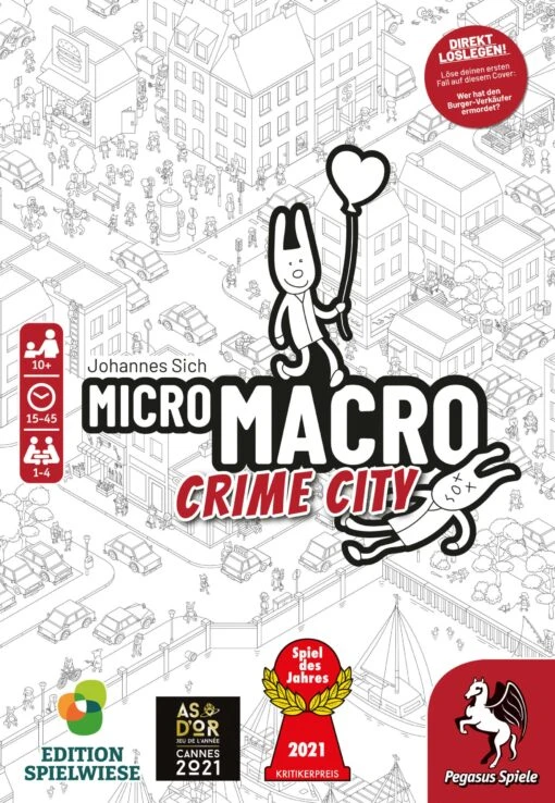 ASMODEE Micro Macro: Crime City