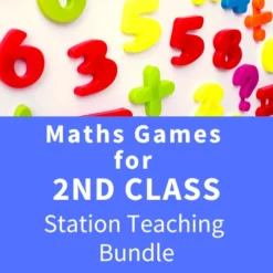 Maths Games For 2nd Class - Station Teaching Bundle