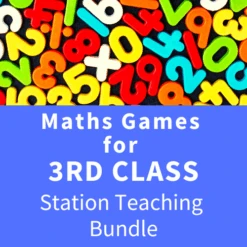 Maths Games For 3rd Class - Station Teaching Bundle