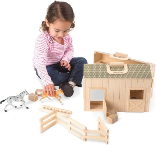 Fold & Go Stable Melissa & Doug - Image 4