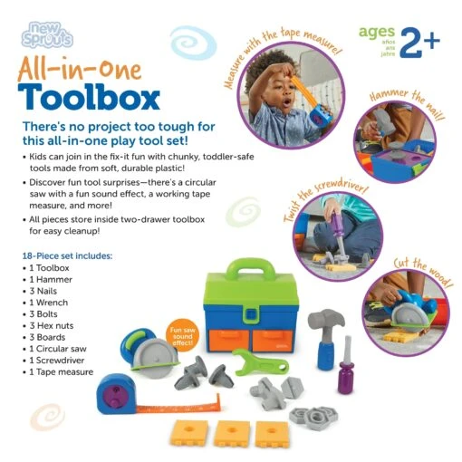 Learning Resources New Sprouts® All-in-one Toolbox - Image 6
