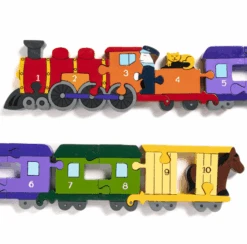 Number Train Jigsaw Puzzle