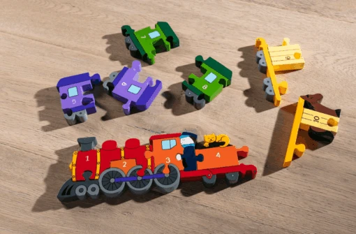Number Train Jigsaw Puzzle - Image 3