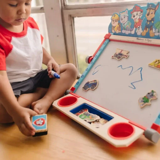 Melissa & Doug PAW Patrol Tabletop Art Center - Image 5