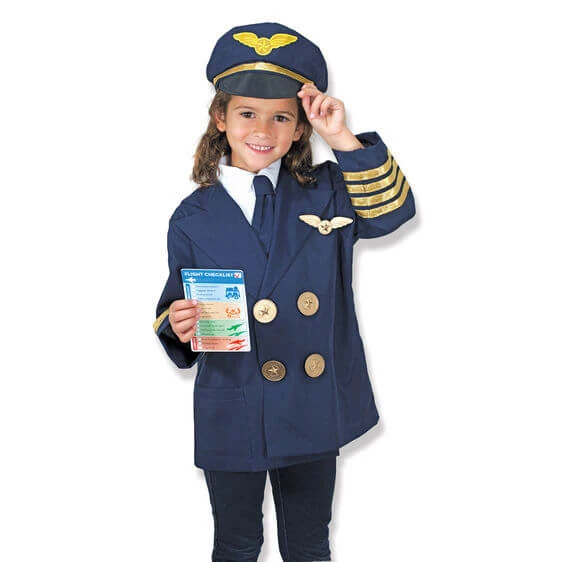 Melissa & Doug Pilot Role Play Costume Set Melissa And Doug 1 Melissa & Doug Pilot Role Play Costume Set Melissa And Doug