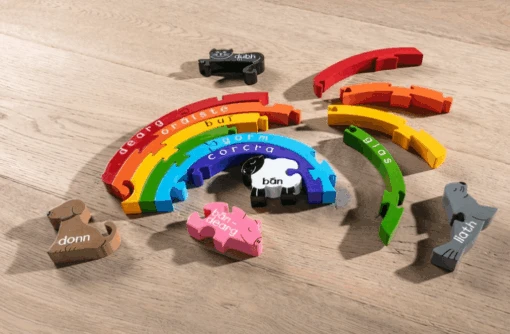 Rainbow Jigsaw Puzzle (As Gaeilge) - Image 3