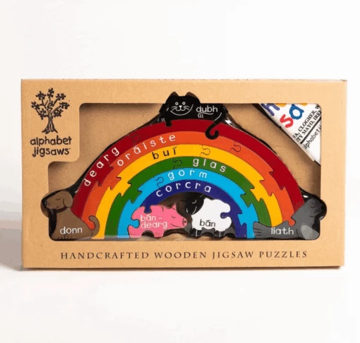 Rainbow Jigsaw Puzzle (As Gaeilge) - Image 2
