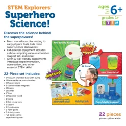 Learning Resources STEM Explorers™ Super Hero Science Set -Hape Shop STEMExplorers SuperHeroScienceSet 3 scaled