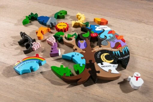 The Four Seasons Jigsaw As Gaelige (na Ceithre Shéasúr) - Image 3