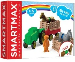 Smart Games SmartMax My First Tractor Set Magnetic Discovery