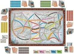 ASMODEE Ticket To Ride -Hape Shop TICKET TO RIDE BOARD 1
