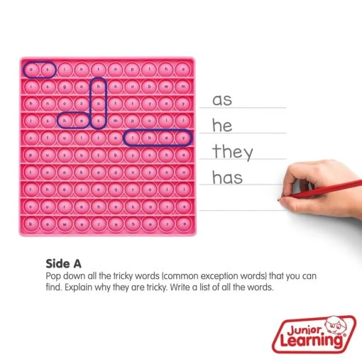 Junior Learning Tricky Word Search Bubble Board - Image 4