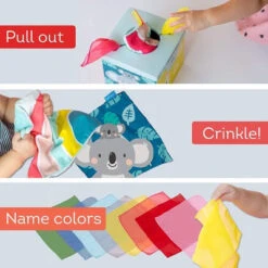 Kimmy Koala Wonder Baby Tissue Box Taf Toys -Hape Shop Taf Toys Kimmy Loala Wonder Tissue Box 3