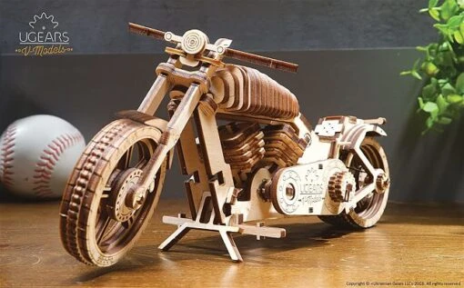 UGears Bike - 3D Wooden Puzzle - Image 2