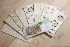 UGears Safe Mechanical Model 3-D Wooden Puzzle -Hape Shop UGears Safe3 opt