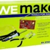 WEmake FM Radio DIY Soldering Kit With Tools | Soldering Iron | Side Cutters | Safety Glasses | Solder | Great Stem Project