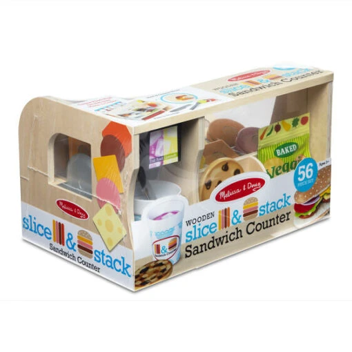 Melissa & Doug Slice & Stack Sandwich Counter - Image 2