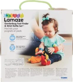 Lamaze Baby Foot And Wrist Rattle Set -Hape Shop WristBabyRattleToyBabyGiftSet CuteFootFinderBabyToywithSensoryStimulation