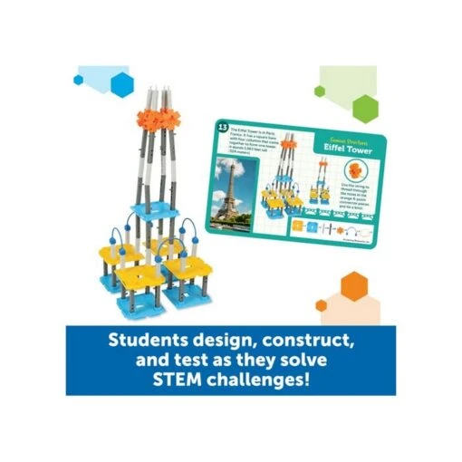 Learning Resources STEM Explorers Bridge Builders Classroom Set - Image 2