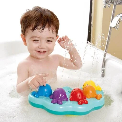 Hape Whale Music Fountain Bath Toy - Image 4