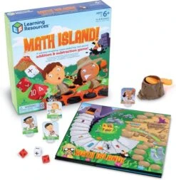 Learning Resources Math Island! Addition & Subtraction Game