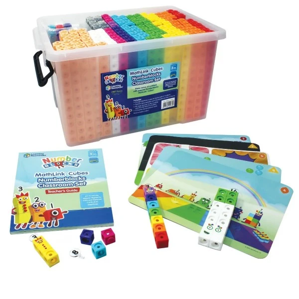 Learning Resources MathLink® Cubes Numberblocks Classroom Set 1 Learning Resources MathLink® Cubes Numberblocks Classroom Set