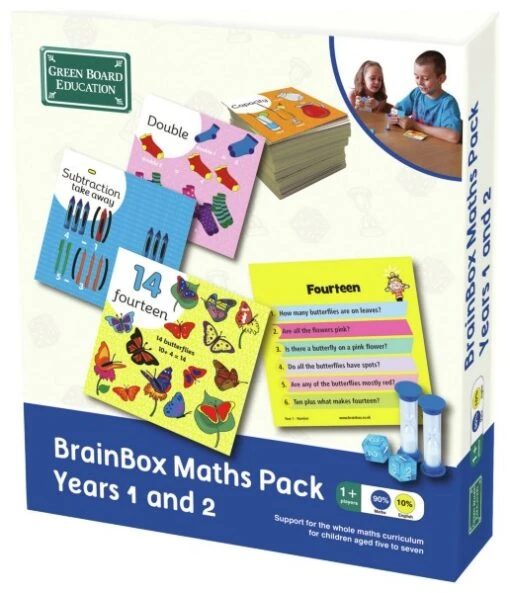 ASMODEE Brainbox Maths Pack 1st/ 2nd Class