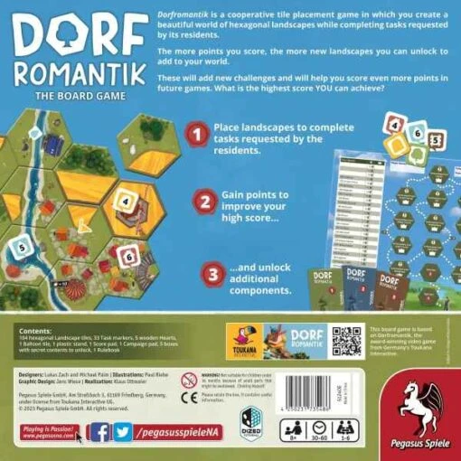 ASMODEE Dorfromantik - The Board Game - Image 2