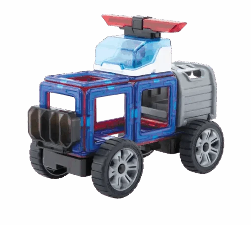 Magformers Police & Rescue Set 26 Pieces - Image 3