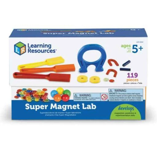 Learning Resources Super Magnet Lab Kit
