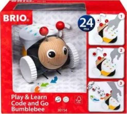 BRIO Code And Go Bumblebee - Wooden Toy