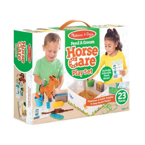 Melissa & Doug Horse Care Play Set Melissa And Doug 1 Melissa & Doug Horse Care Play Set Melissa And Doug