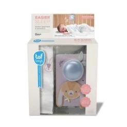 TAF Toys Baby Soothing Sound Machine With Cry Activated Sensor Bunny Soother And Swaddle Set
