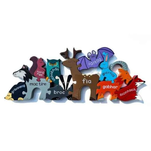 Irish Wildlife Jigsaw Puzzle (As Gaeilge)