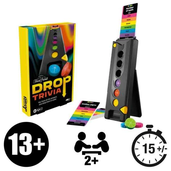 Hasbro Trivial Pursuit - Drop Trivia Game 1 Hasbro Trivial Pursuit - Drop Trivia Game