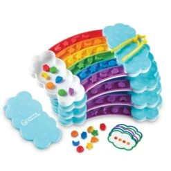 Learning Resources Rainbow Sorting Activity Set Classroom Edition ( Set Of 4)