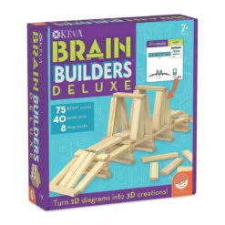 MindWare Brain Builders Deluxe Wooden Plank Set