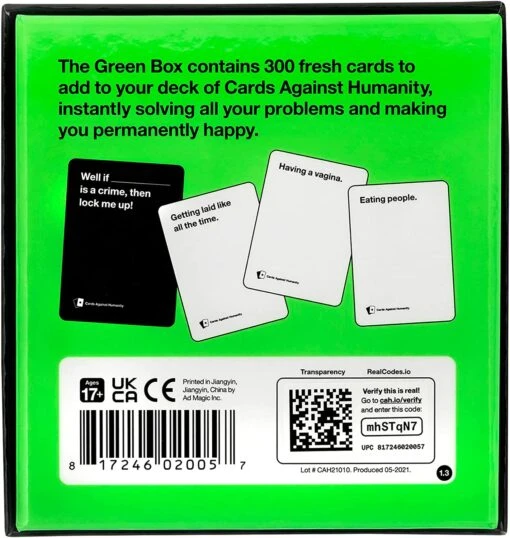 Cards Against Humanity: Green Box Expansion - Image 2