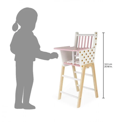 Janod Candy Chic High Chair - Image 3