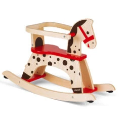 Janod Caramel Rocking Horse -Hape Shop caramel rocking horse wood