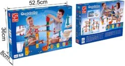 Hape Castle Escape - Quadrilla Wooden Marble Run -Hape Shop castle escape marble run quadrilla 1