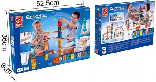 Hape Castle Escape - Quadrilla Wooden Marble Run - Image 4